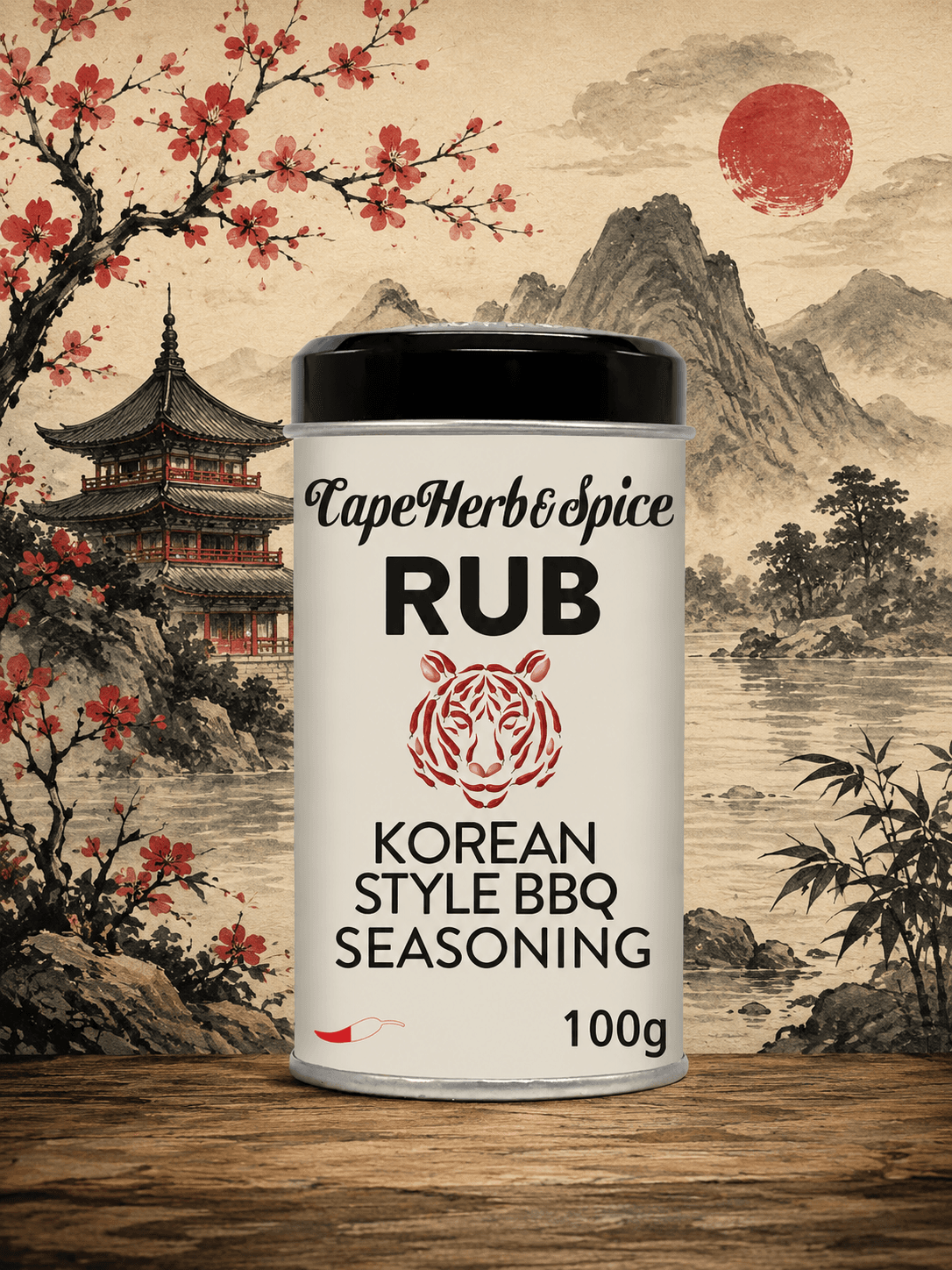 Cape Herb & Spice Rub Korean Style BBQ Seasoning 100g